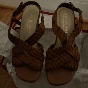 Women’s shoes by David Tate.